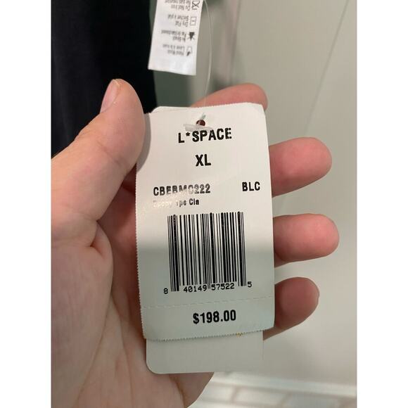 L*SPACE NWT Ebony One-Piece Bathing Suit in Black - Picture 8 of 8